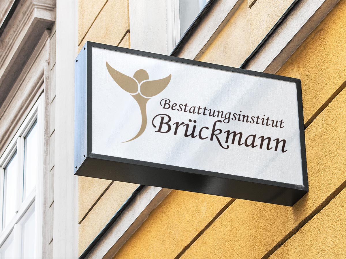 Bestattungsinstitut Brückmann Logoentwicklung